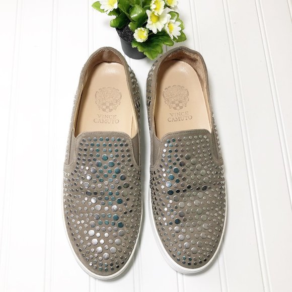 Vince Camuto Shoes - Vince Camuto Studded Kindra Platform Sneakers, 7.5